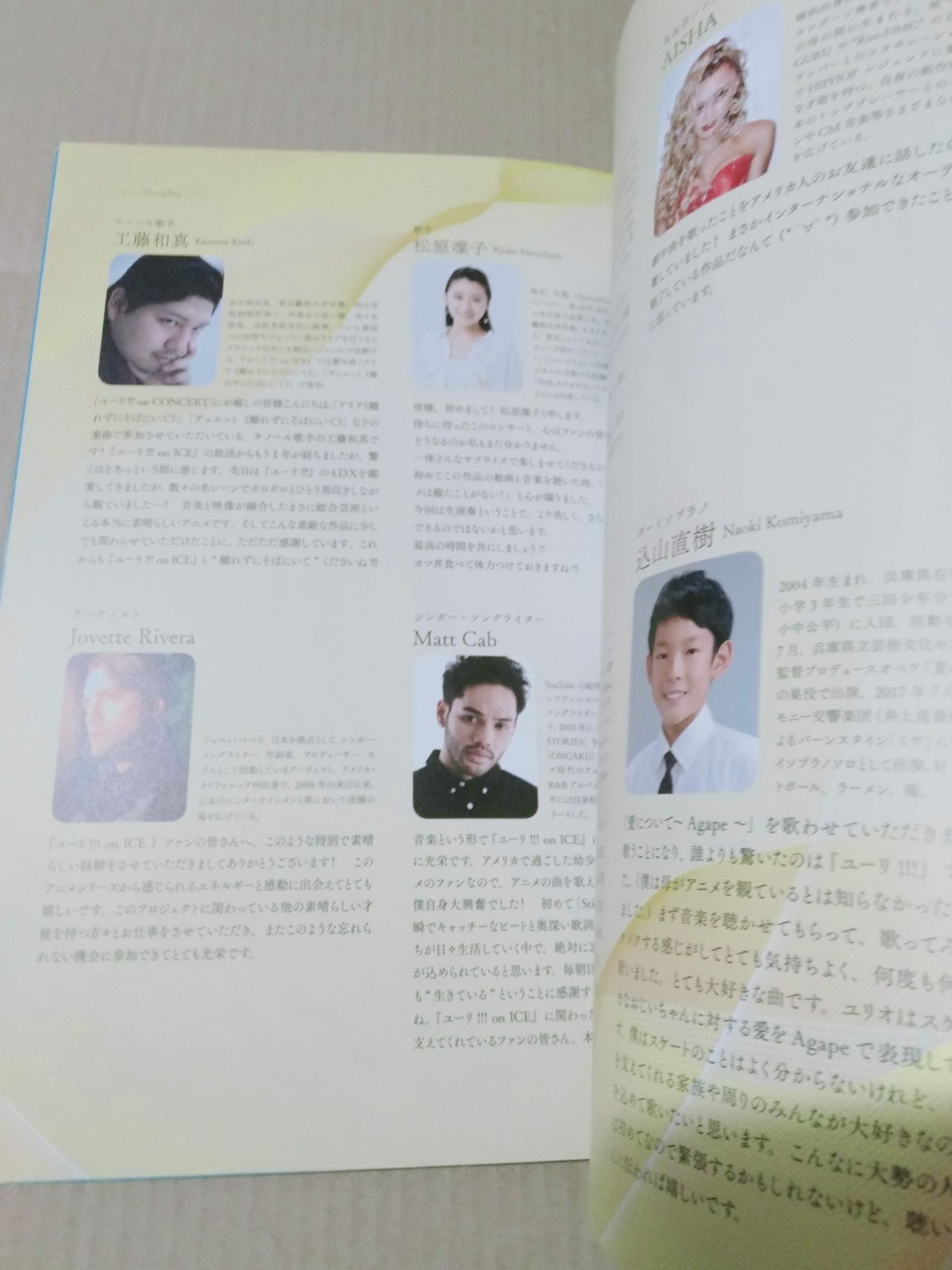 パンフレット】 ユーリ!!! on ICE ON CONCERT - メルカリ