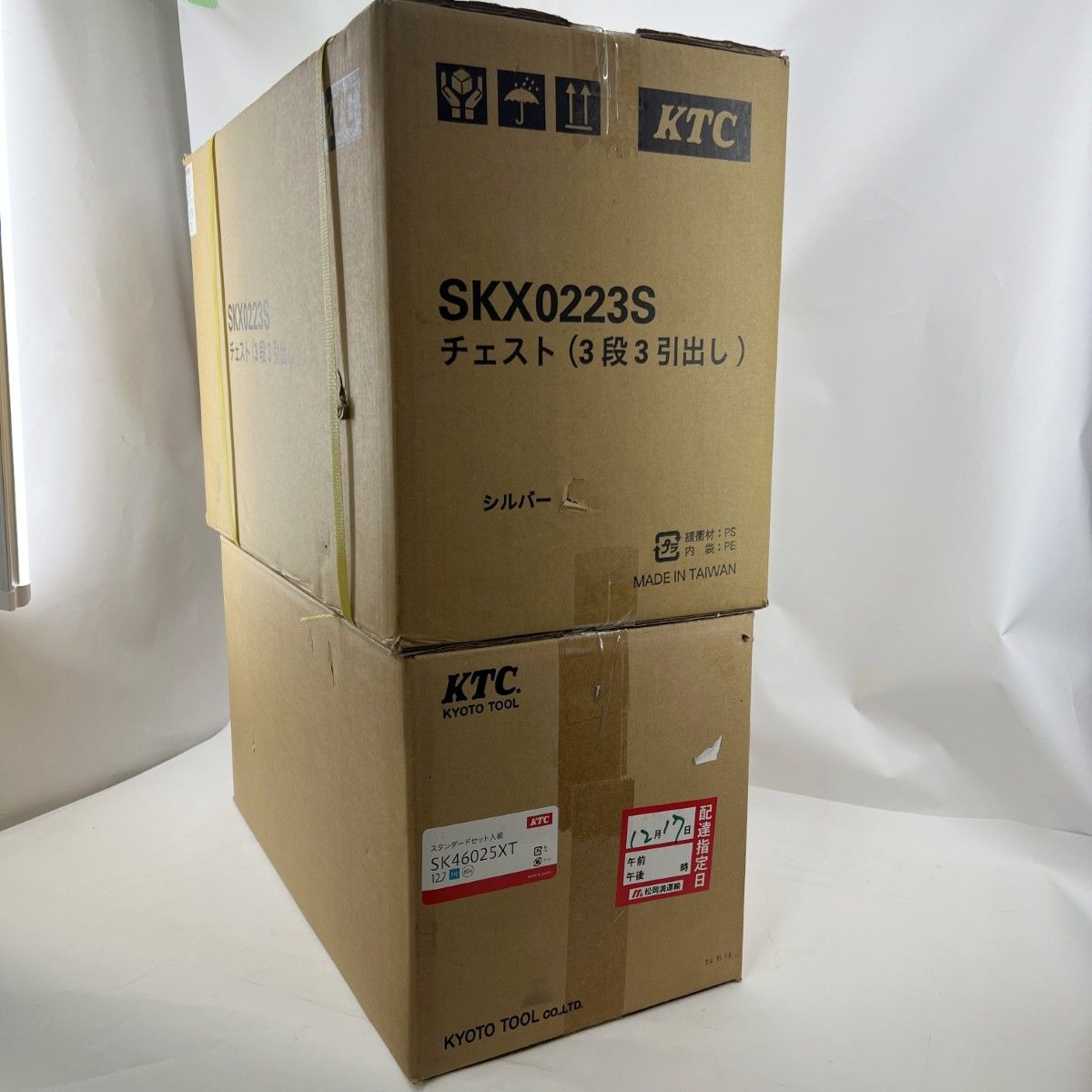 〇〇KTC ケーティーシー チェスト 工具セット SKX0223S SK46025XT シルバー
