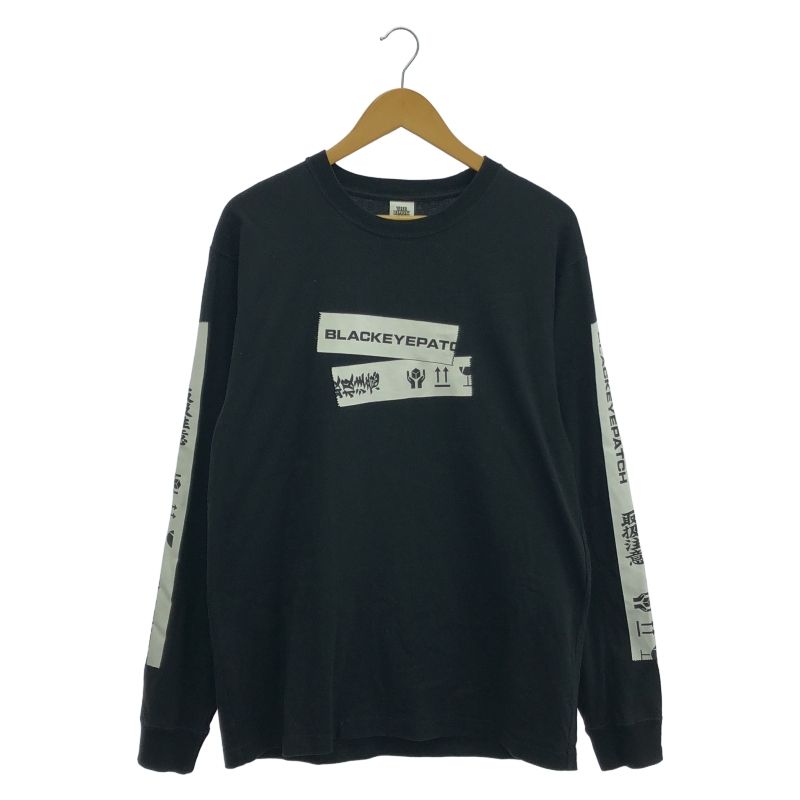中古】BlackEyePatch 取扱注意 ロンT L ブラック ブラックアイ