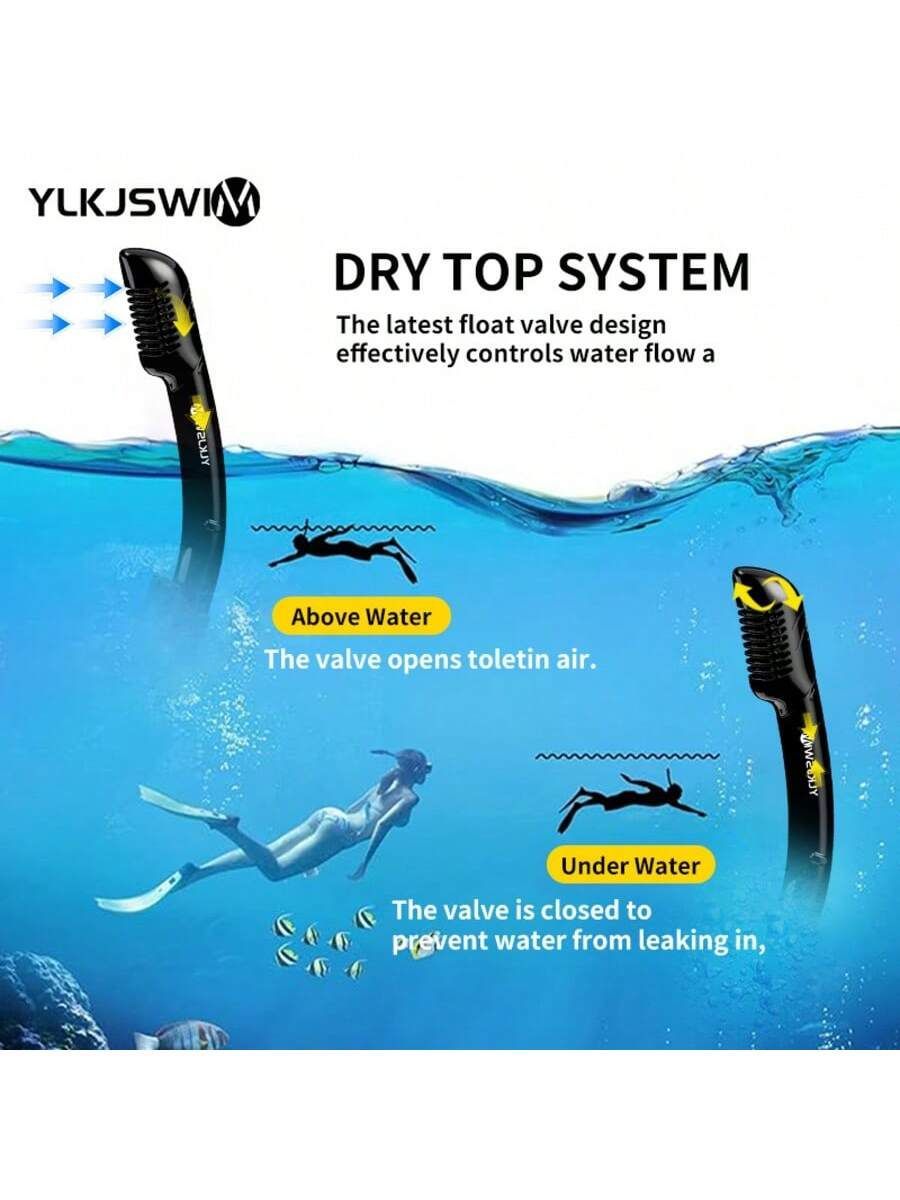 1セット大人用シュノーケリング機器、呼吸管付きフルフェイス