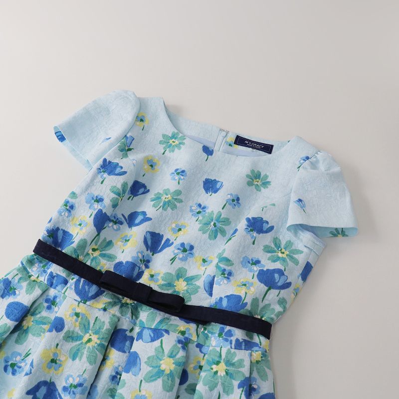 エムズグレイシーM'S GRACY 未使用 2023SS 多色フラワーワンピース 40