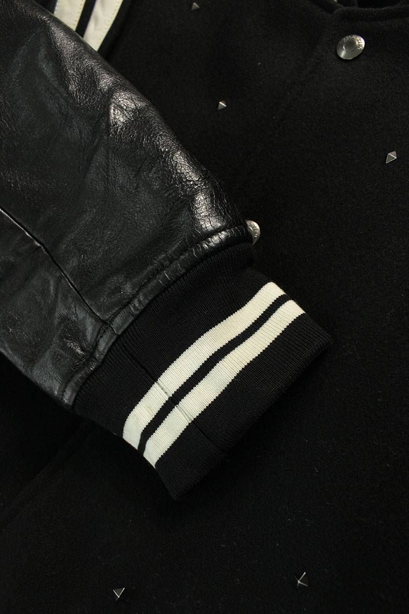 VALENTINO ロックスタッズ テディ レザー スタジャン ブルゾン22AW
