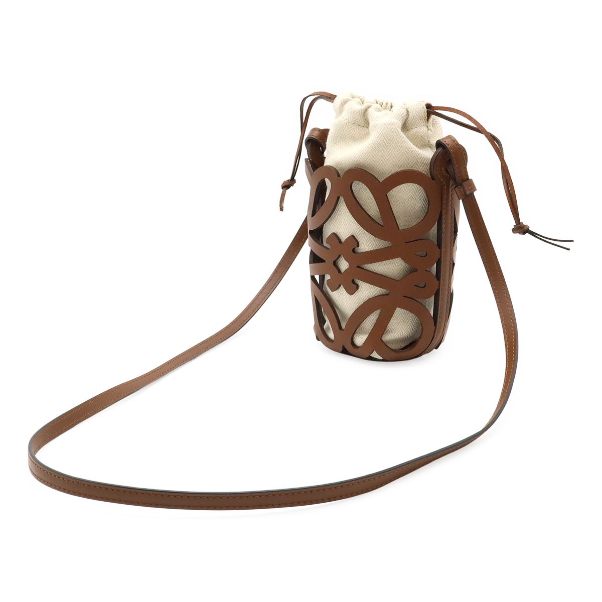 LOEWE ロエベ アナグラム カットアウト ポケット ショルダー