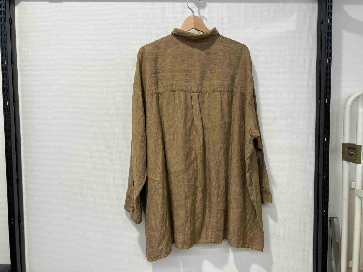 ETRE TOKYO ・2WAYシルエットリネンシャツ・エトレトウキョウ ETRE TOKYO - 2WAYシルエットリネンシャツ - BEIGE | ADDICT WEB