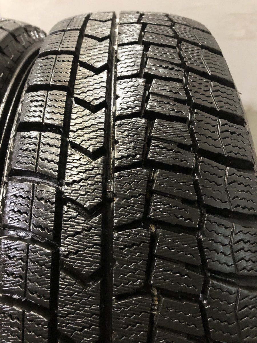 未走行に近い DUNLOP WINTER MAXX WM02 165/65R14 14インチ スタッドレス 4本 ソリオ タンク ルーミー ソリオ等　(KTN052)