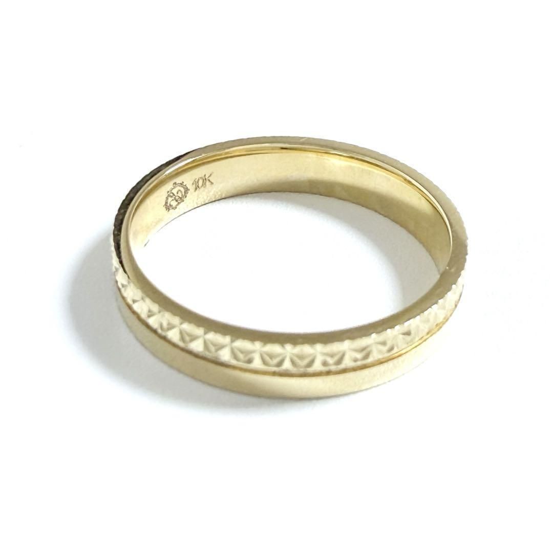 5号・男女兼用】アヴァランチ メンズ 10K ゴールド ピンキー リング