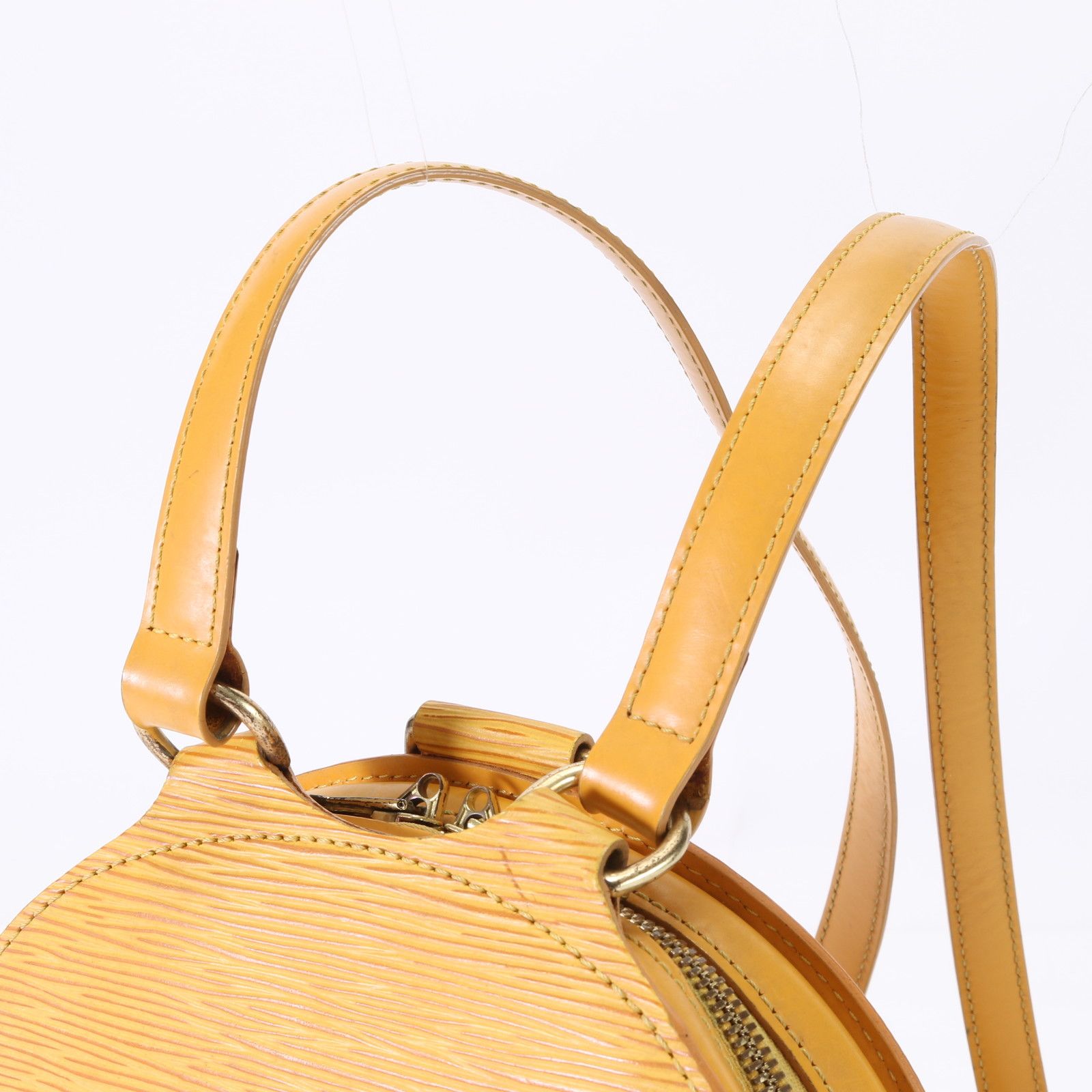 LOUIS VUITTON マビヨン エピ エピ レザー イエロー バックパック