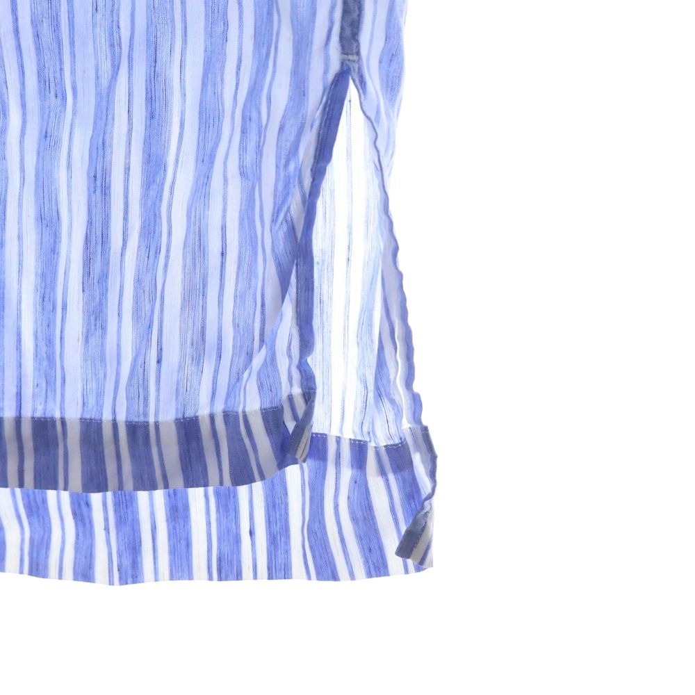 Acne Studios リネン 半袖 オープンカラーシャツ ライトブルー Acne Studios リネン 半袖 オープンカラーシャツ ライトブルー