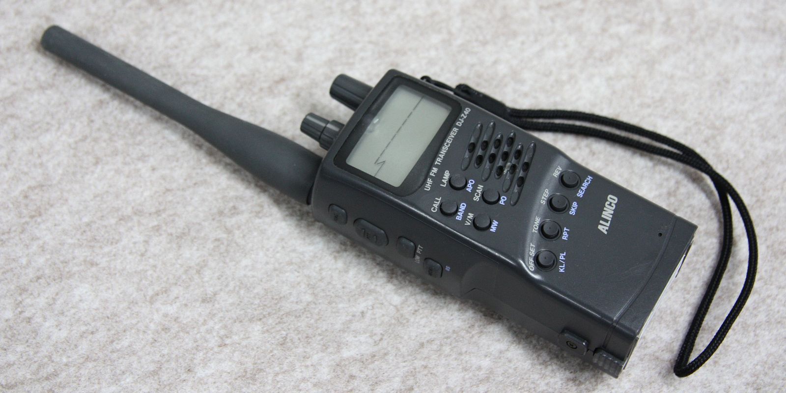 その他 UHF FM TRANSCEIVER ALINCO DJ-Z40 ALINCOアルインコ DJ-Z40 アマチュア無線機 430MHz ハンディー