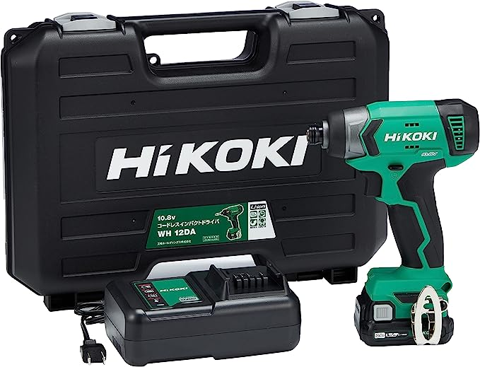 アグレッシブグリーン HiKOKI(ハイコーキ) 10.8V 充電式 インパクト