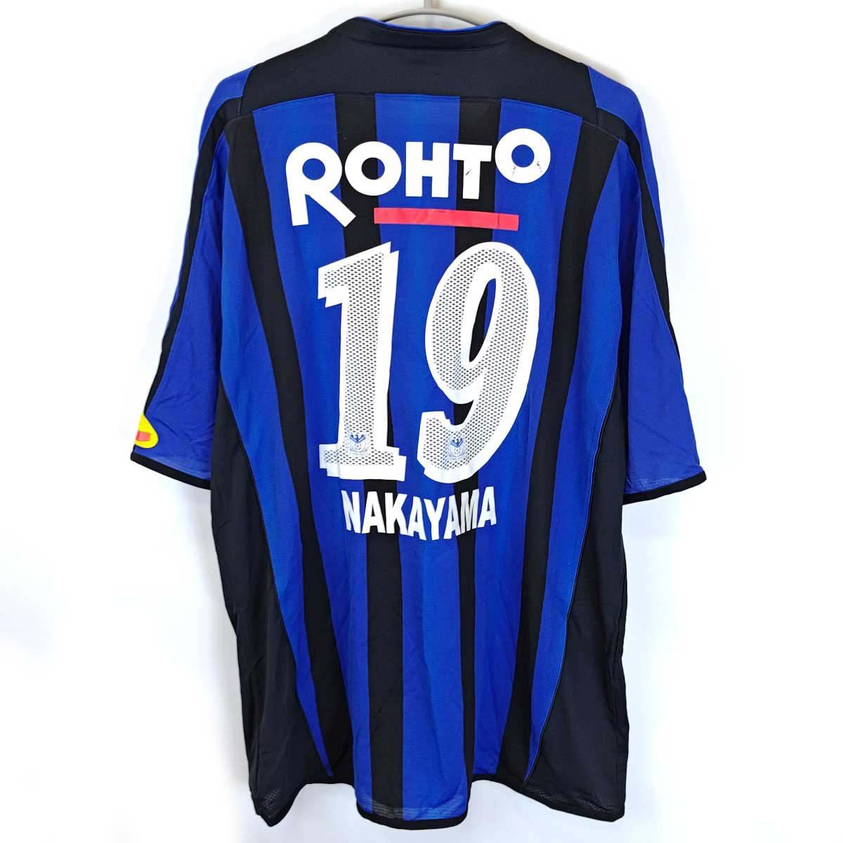 アンブロ ガンバ大阪 2005-06 ホーム ユニフォーム 19 XC-XD UMBRO 選手支給 実使用 サッカー Jリーグ