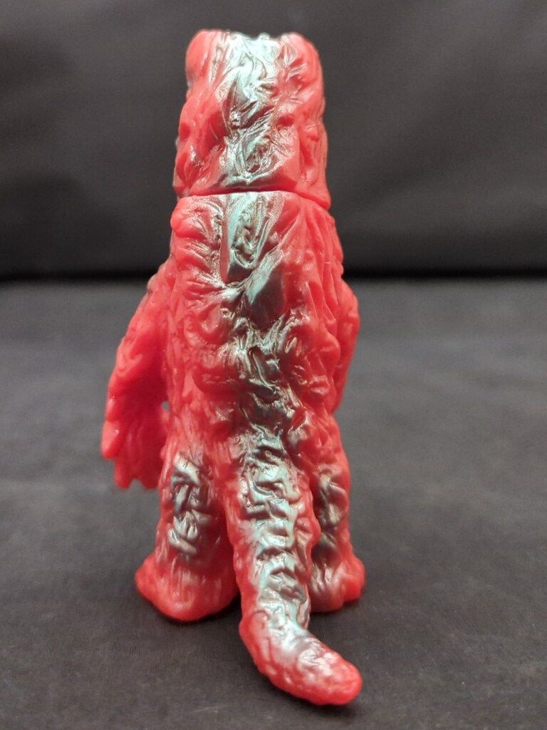 ブルマァク 復刻東宝怪獣シリーズ ゴジラ対ヘドラ ミニヘドラ 赤成型