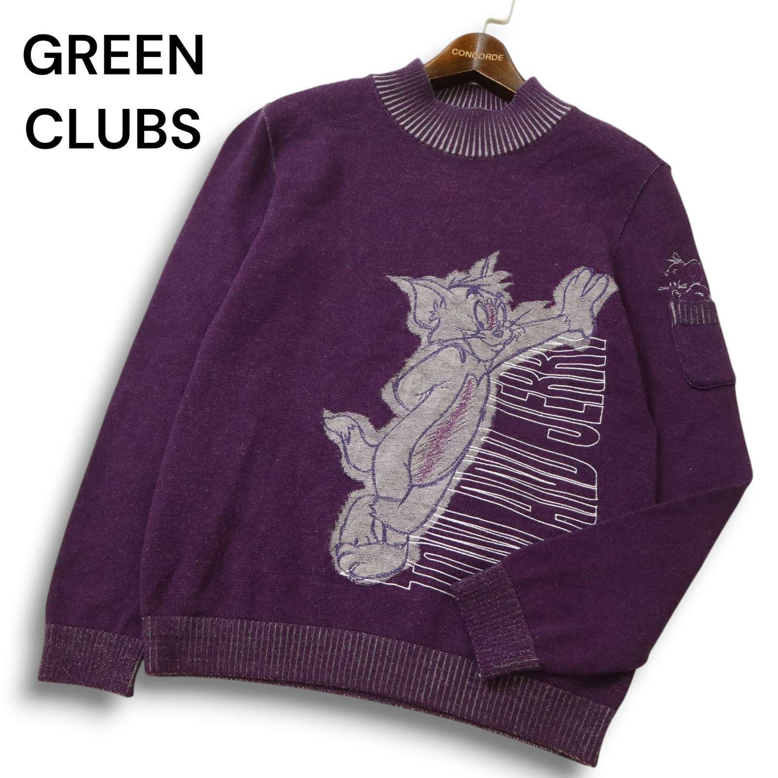 美品GREEN グリーンクラブ【GREEN CLUBS】ジャケット トムとジェリー 