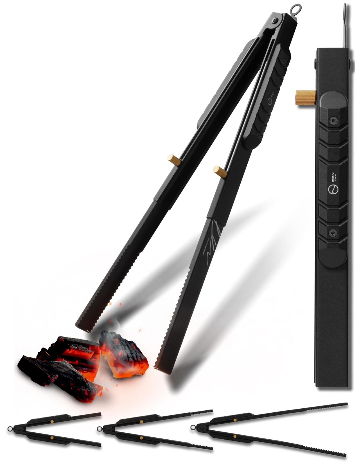 小川チビストーブ 延長煙突付 初期型 小川キャンパル ちびストーブ