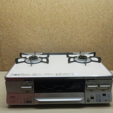 Rinnaiラクシエガスコンロ都市ガス用2022年製RTE-65VAGP-GR 