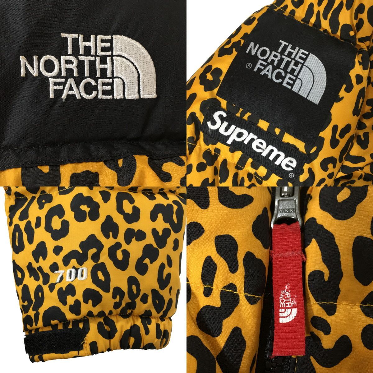 Supreme シュプリーム THE NORTH FACE Leopard Nuptse Down Jacket