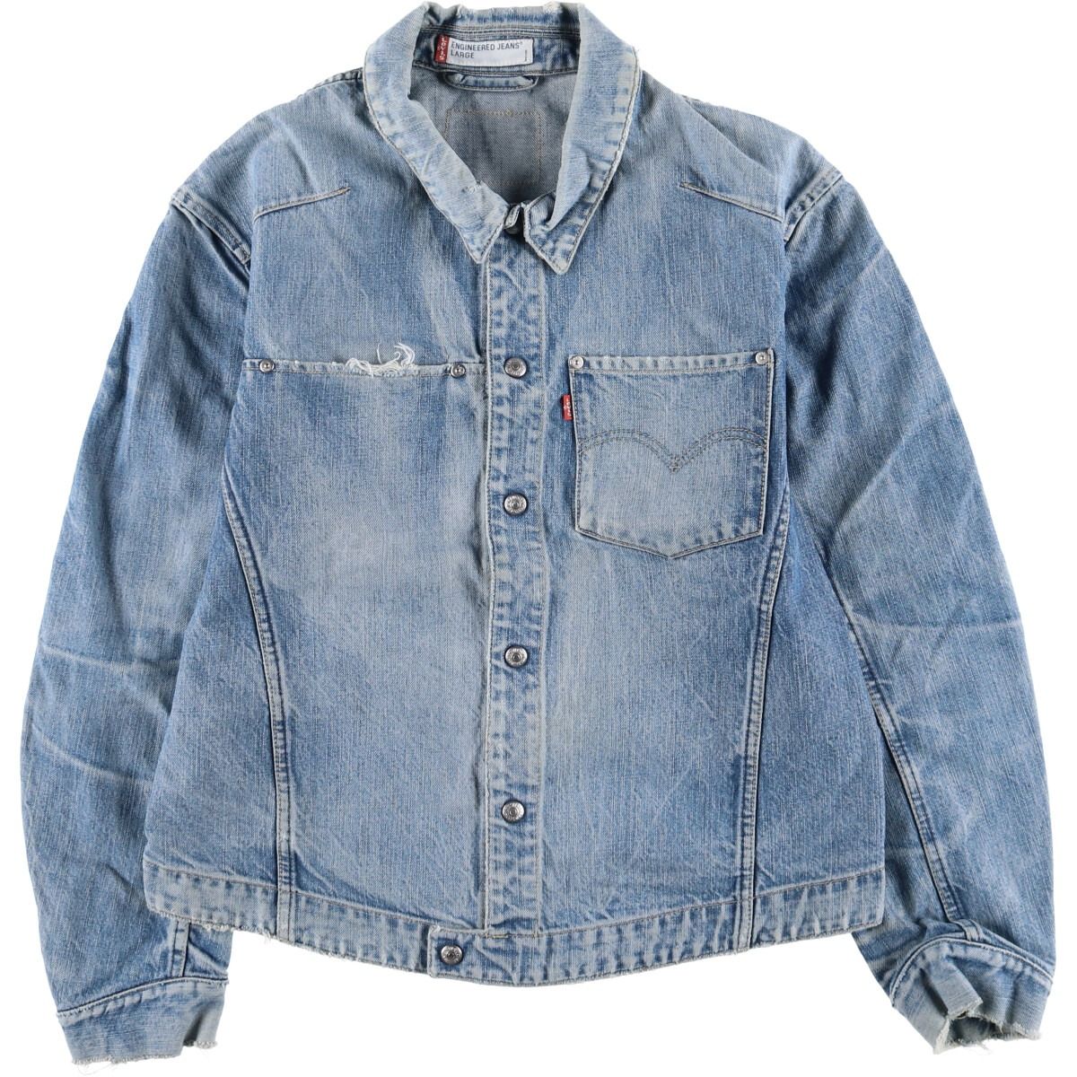 古着 リーバイス Levi's ENGINEERED エンジニアード ユーロモデル デニムジャケット メンズL相当/eaa523967