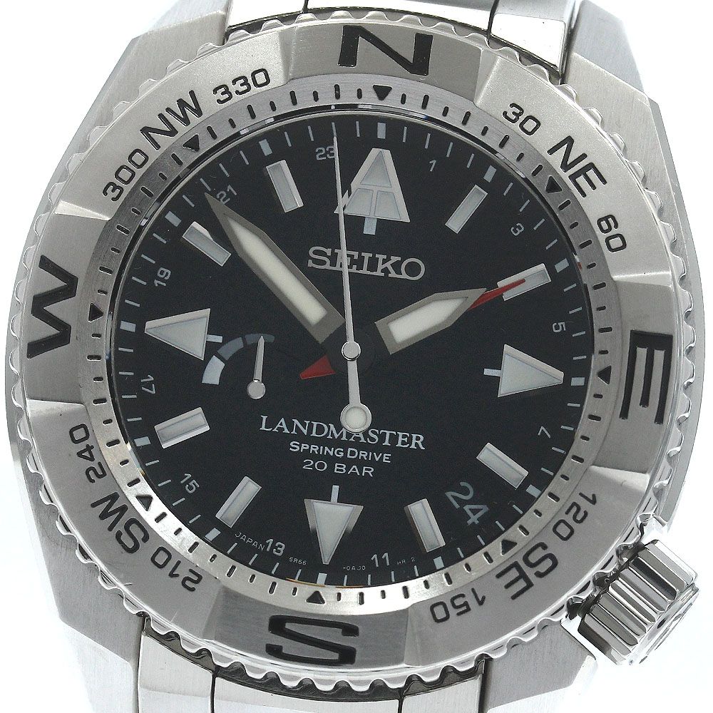 セイコー SEIKO SBDB003|5R66-0AM0 プロスペックス ランドマスター スプリングドライブ メンズ き_883595