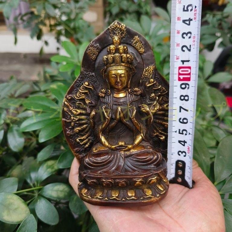 銅器 仏像 千手観音菩薩 鎮宅 辟邪 開運風水 招財 置物 工芸品 IMPECCABLEHEALTHCARESERVICES_COM