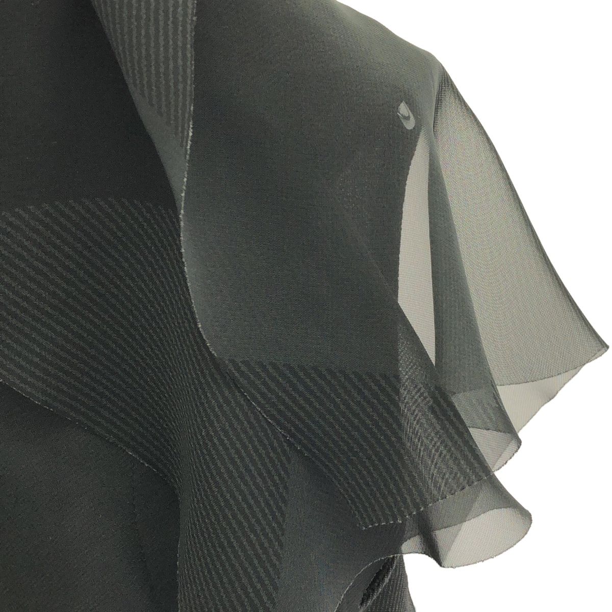 sacai サカイ 22SS Buffalo Check Pullover Shirt Blous バッファロー