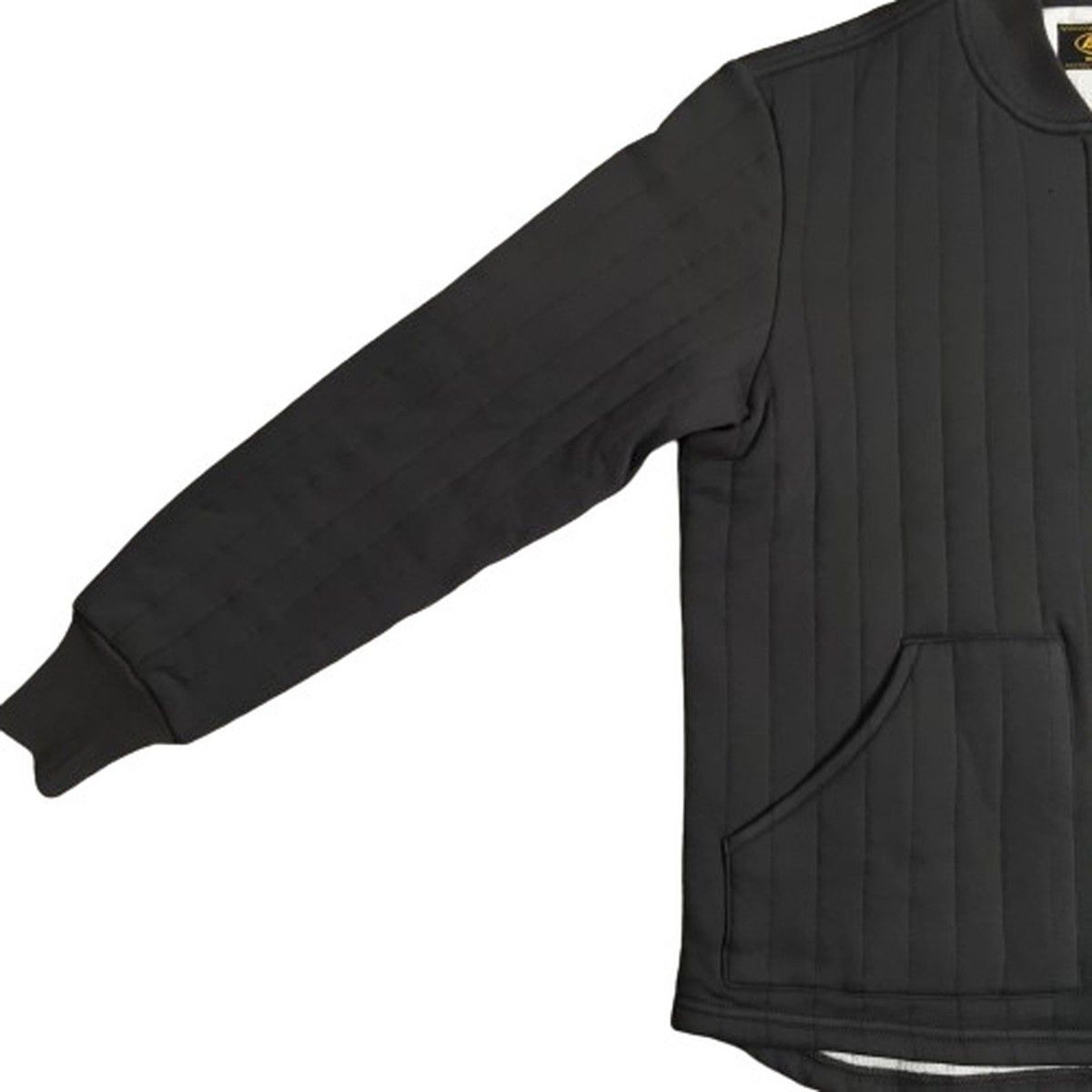 THE REAL McCOYS ナイロン キルティング スウェットシャツ BC21101 JKT ジャケット メンズ 日本製 SMALL グレー