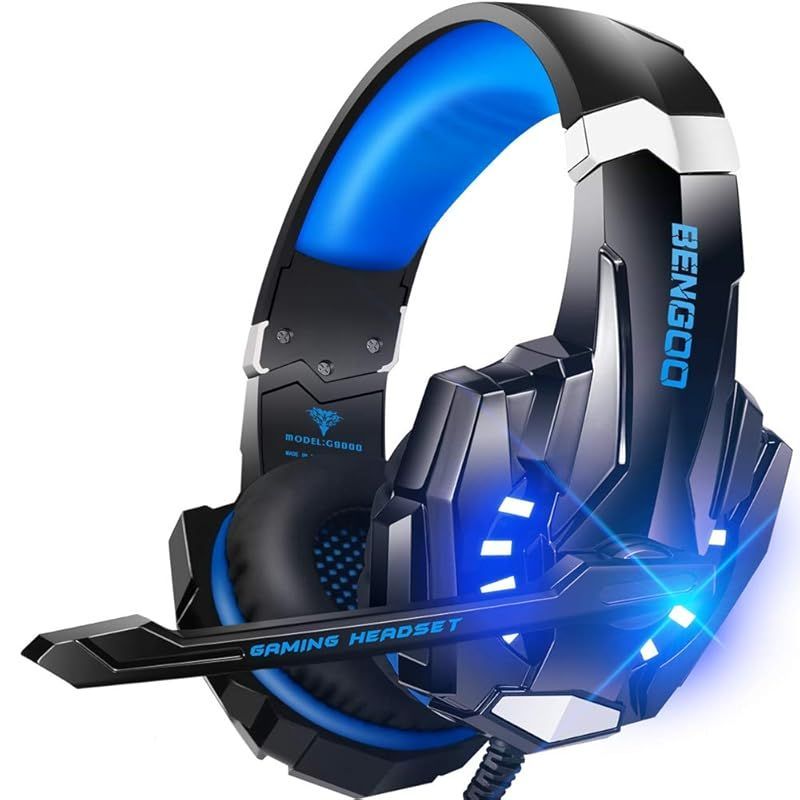 新着商品】BENGOO ゲーミングヘッドセット PS5 ヘッドセット ノイズ 