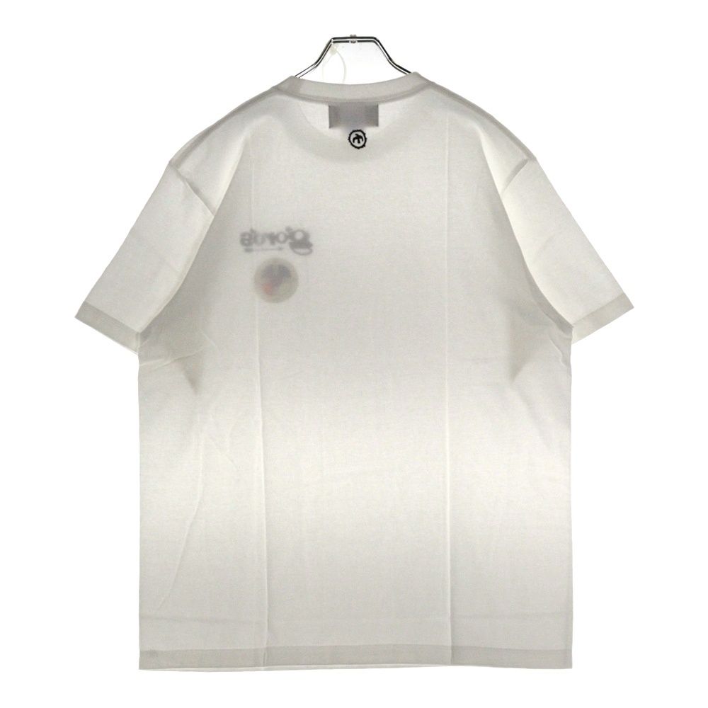 goro's ホワイト Tシャツホイール goro's (ゴローズ) ホイールデザインフロントロゴプリント半袖T