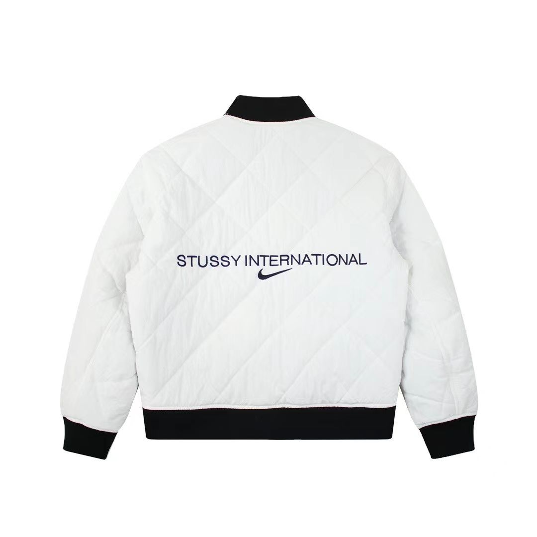 Nike x Stussy Reversible Jacket刺繍ブラック M - メルカリ