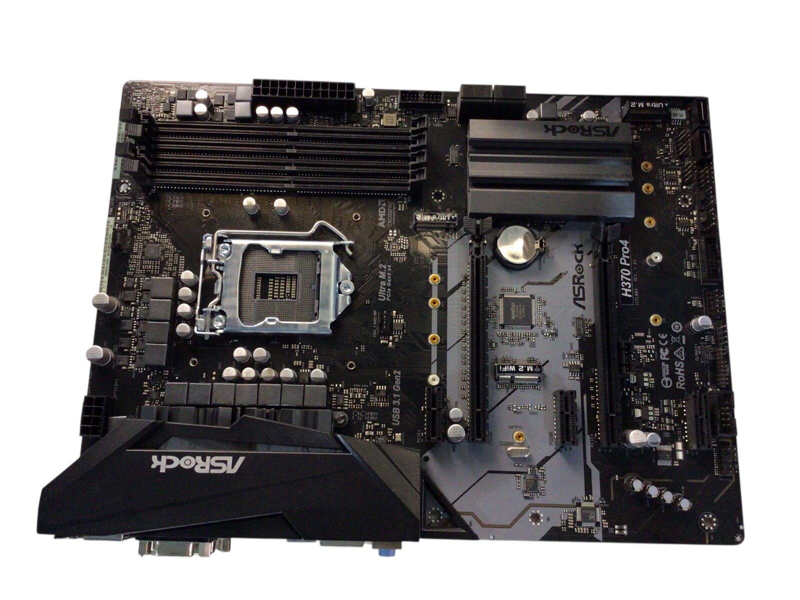 ASROCK H370 Pro4 マザーボード番号A128