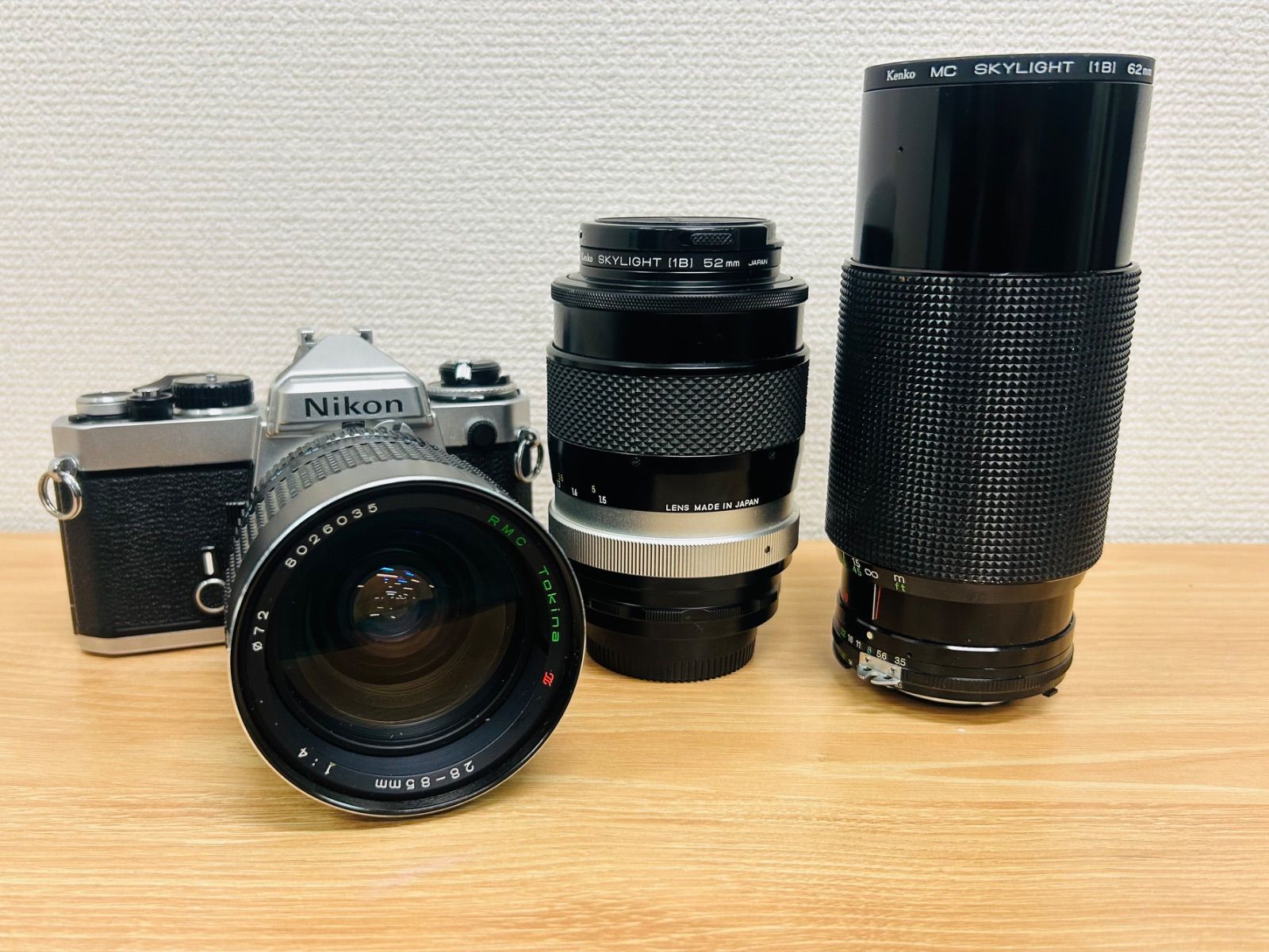 ︎ ジャンク品 Nikon FE フイルムカメラ レンズ2点