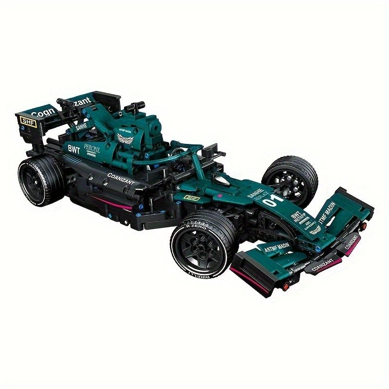 1089個のテクニカル1 12ビルディングブロック モーターカースポーツセット 大人への誕生日プレゼント ホームデコレーション クリスマスハロウィンギフト