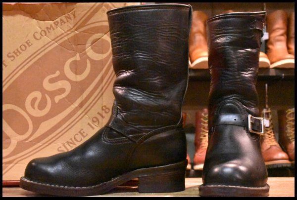 8E 箱付 良品 05年】WESCO ウエスコ チャンピオンボス ブラック ホース 