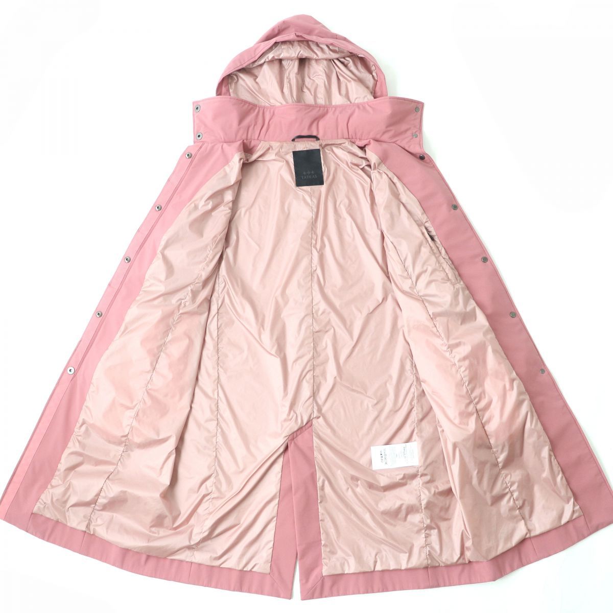 訳あり タトラス ナノユニバース別注 ARESA ナイロン ロングコート ピンク 訳あり タトラス ナノユニバース別注 ARESA ナイロン ロングコート ピンク