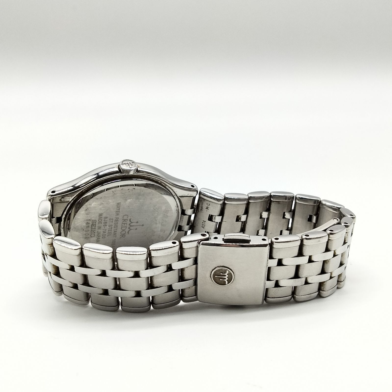 ✨SEIKO✨クレドール 8J86‐7A00 裏蓋イニシャル刻印あり 腕時計 - メルカリ