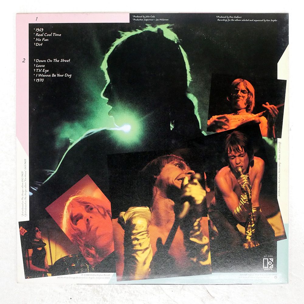 LP｜ノー・ファン／イギー・ポップの軌跡1980 帯,日本盤,Stooges The Stooges feat. Iggy Pop ‎– No Fun (LP) | Underground