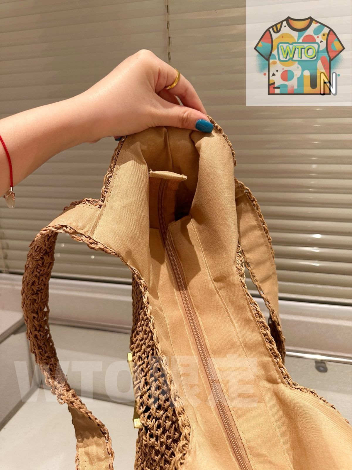 今日WTO】YSL Woven Tote Bag ～編み込み トートバッグ～-WTO