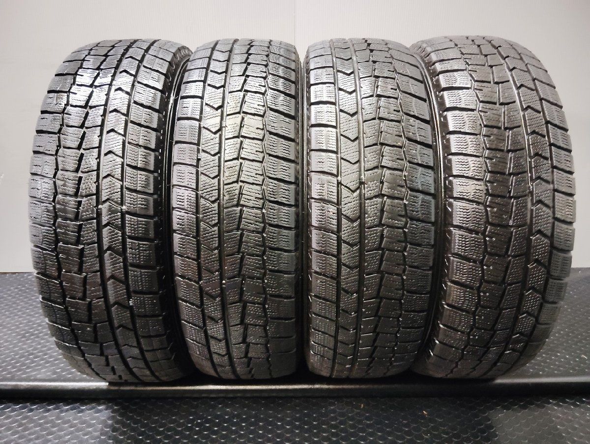 DUNLOP WINTER MAXX WM02 185|65R15 15インチ スタッドレス 4本 23年製 バリ溝 ノート シエンタ フリード イスト ティーダ等 KTF379