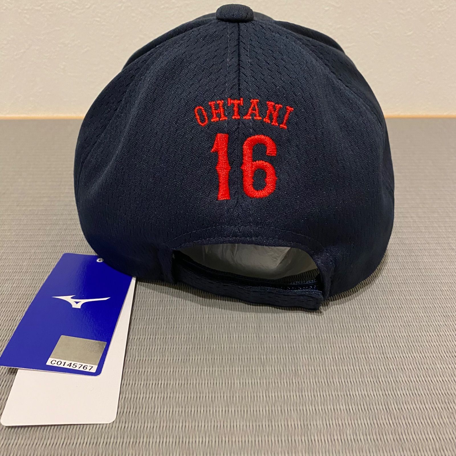 2023WBC優勝記念】侍ジャパン ネームナンバーキャップ 16.大谷翔平