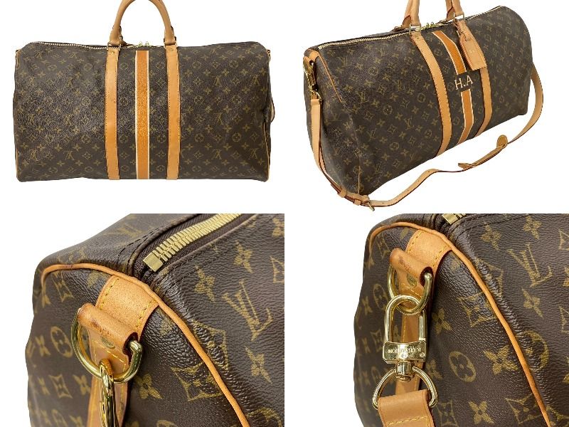 LOUIS VUITTON ルイヴィトン キーポルバンドリエール55 マイLV