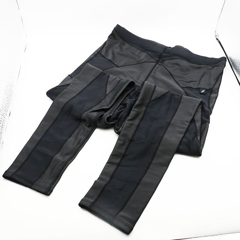 美品　グラントイーワンズ　メンズ　BiBiファットバーン グラントイーワンズ ファットバーンスパッツ レディース L ブラック 袋