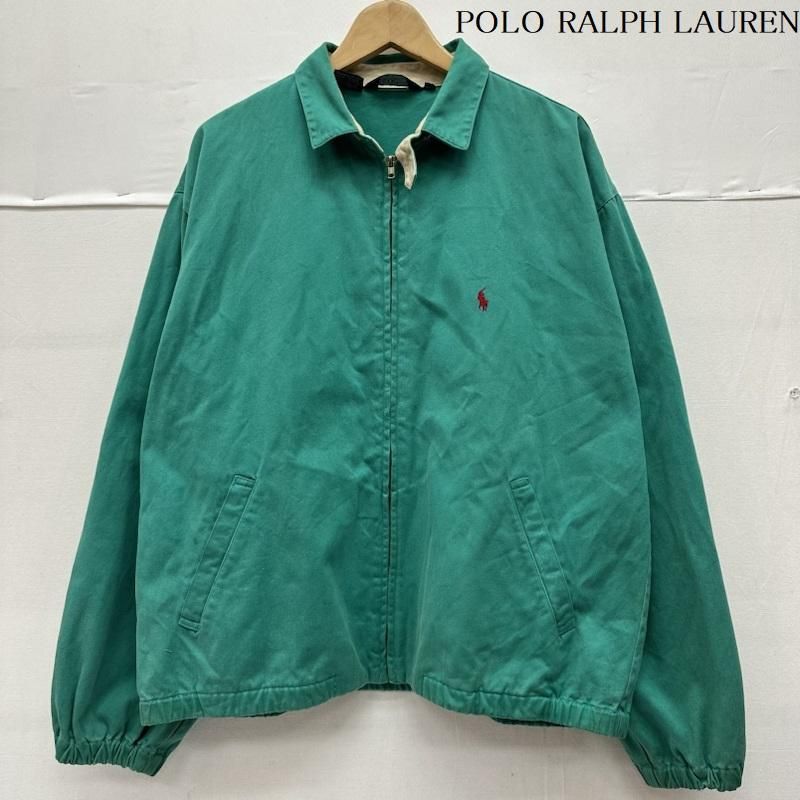 ポロ ロゴ刺繍 ジャケット　スィングトップ/ブルゾン ポロ ロゴ刺繍 ジャケット スィングトップ/ブルゾン XL】POLO By Ralph