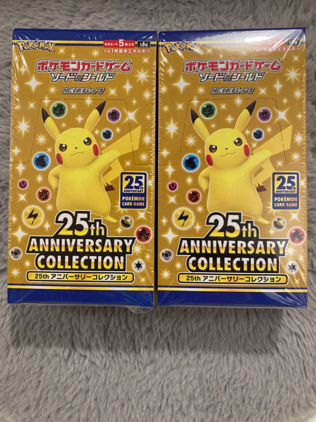 Box/デッキ/パックポケモンカード 25th anniversary 2BOX シュリンク付き
