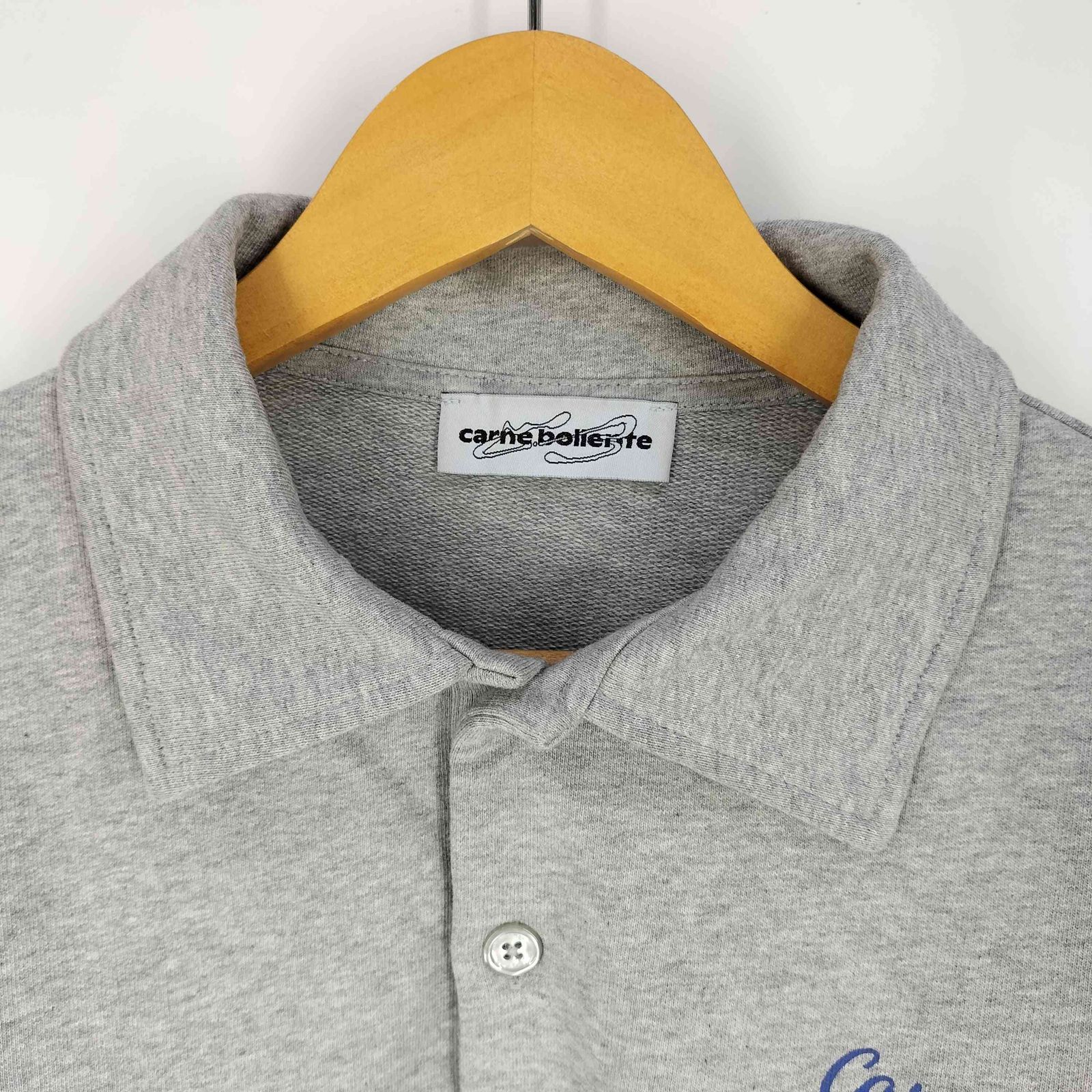 カルネボレンテ Carne Bollente Carne Tours Long-Sleeve Polo 