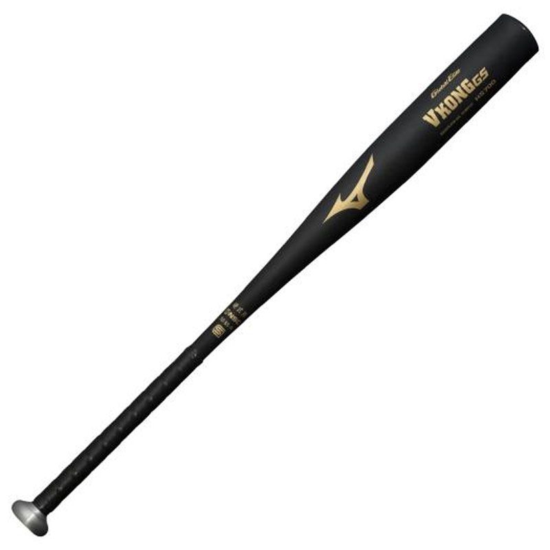 ミズノ MIZUNO 硬式用 グローバルエリート VコングGS 金属製|83cm|平均900g以上|2025年春新基準対応 野球 バット 硬式用 1CJMH12383