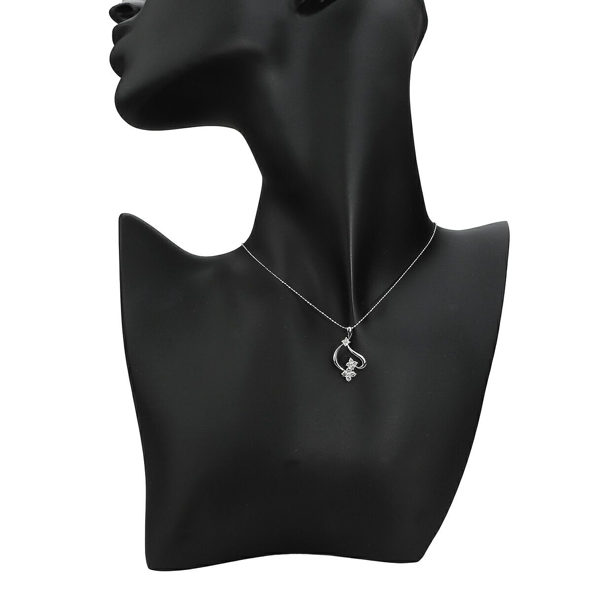 k18 0.3ct ダイヤモンドペンダント お花 トップ 日曜日限定 大特価