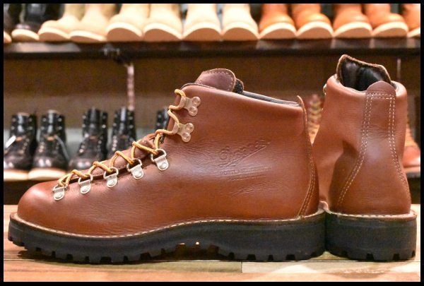 8EE 良品 白タグ】Danner ダナー マウンテンライト 30520X ブラウン 茶