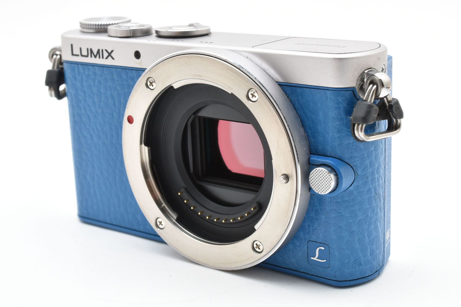 パナソニック ミラーレス一眼カメラ GM1S レンズキット ブルー DMC-GM1SK-A