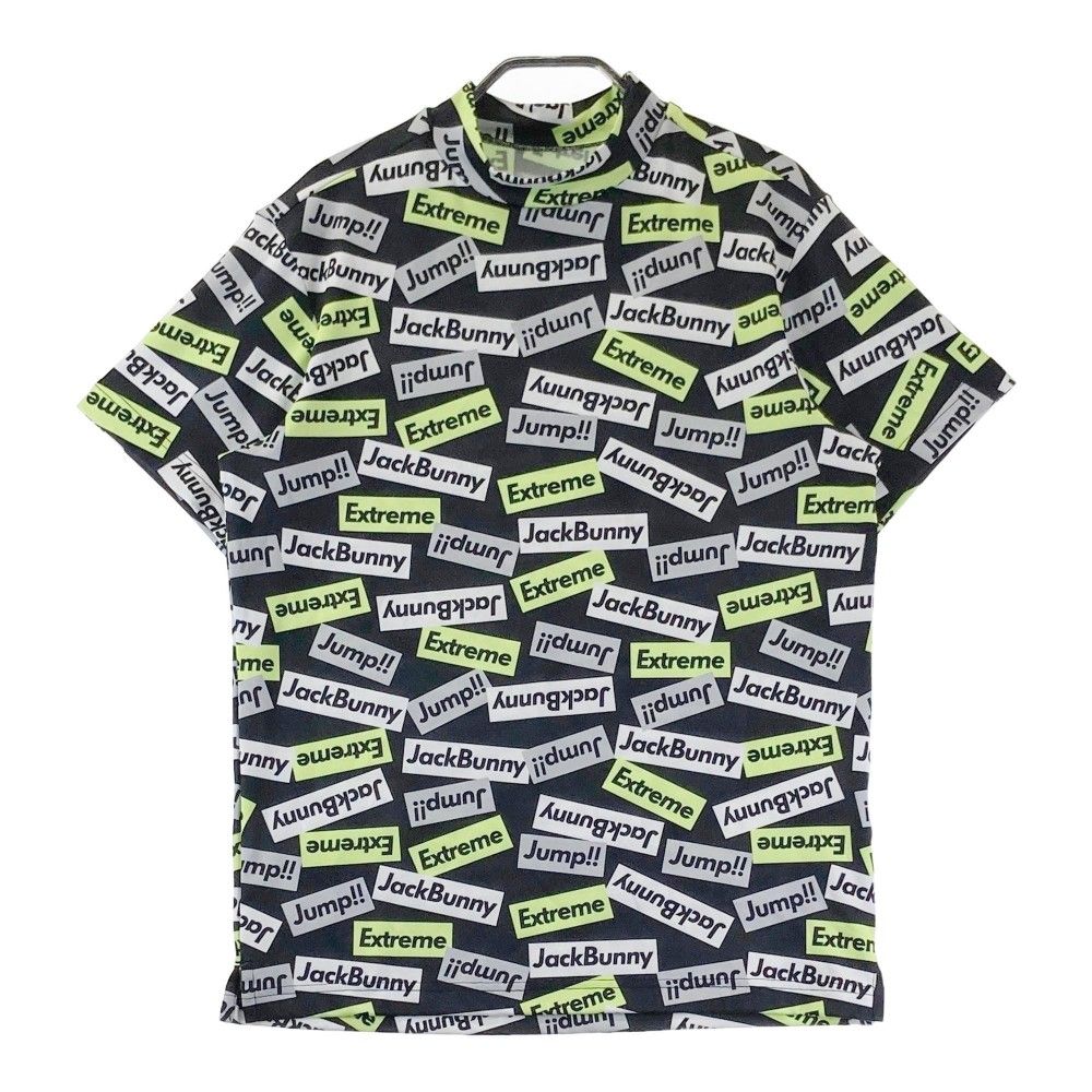 サイズ：4 JACK BUNNY ジャックバニー  ハイネック 半袖Tシャツ  ピンク系 [240101488604] ゴルフウェア メンズ ストスト サイズ：4 JACK BUNNY ジャックバニー ハイネック 半袖Tシャツ
