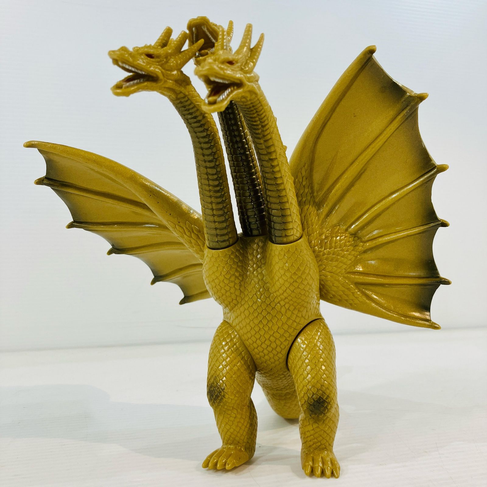 Final big price cut BANDAI King Ghidorah Soft Vinyl Figure Toho Toho Video JAPAN 1984 Total Length: Approx. 23.0 cm Current Item 0.2 kg