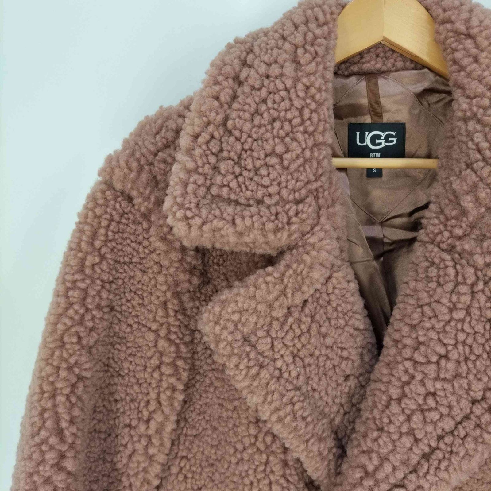 アグ UGG Gertrude Long Teddy Coat ガートルード ロング テディ